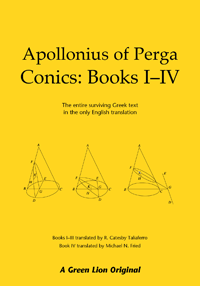 Apollonius of Perga --
Conics: Books I-IV cover